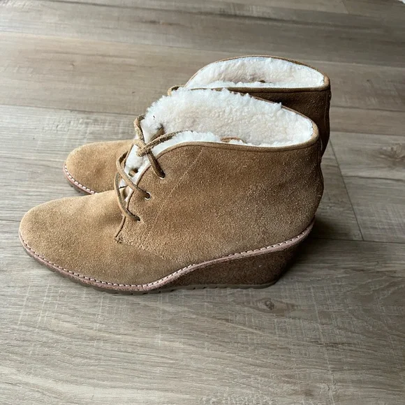 Coach Karson Wedge Boots - Picture 1 of 6